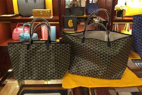 st louis goyard pm vs gm|saint louis Goyard colors.